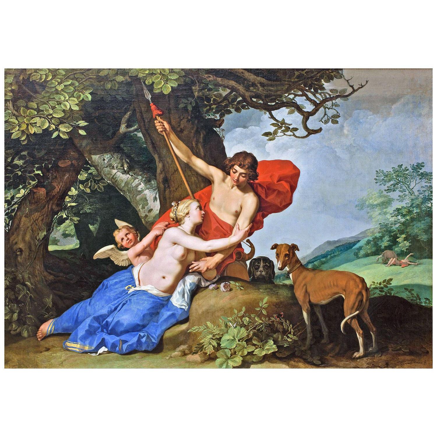 Abraham Bloemaerts. Venus and Adonis. 1632. Statens Museum for Kunst Copenhagen