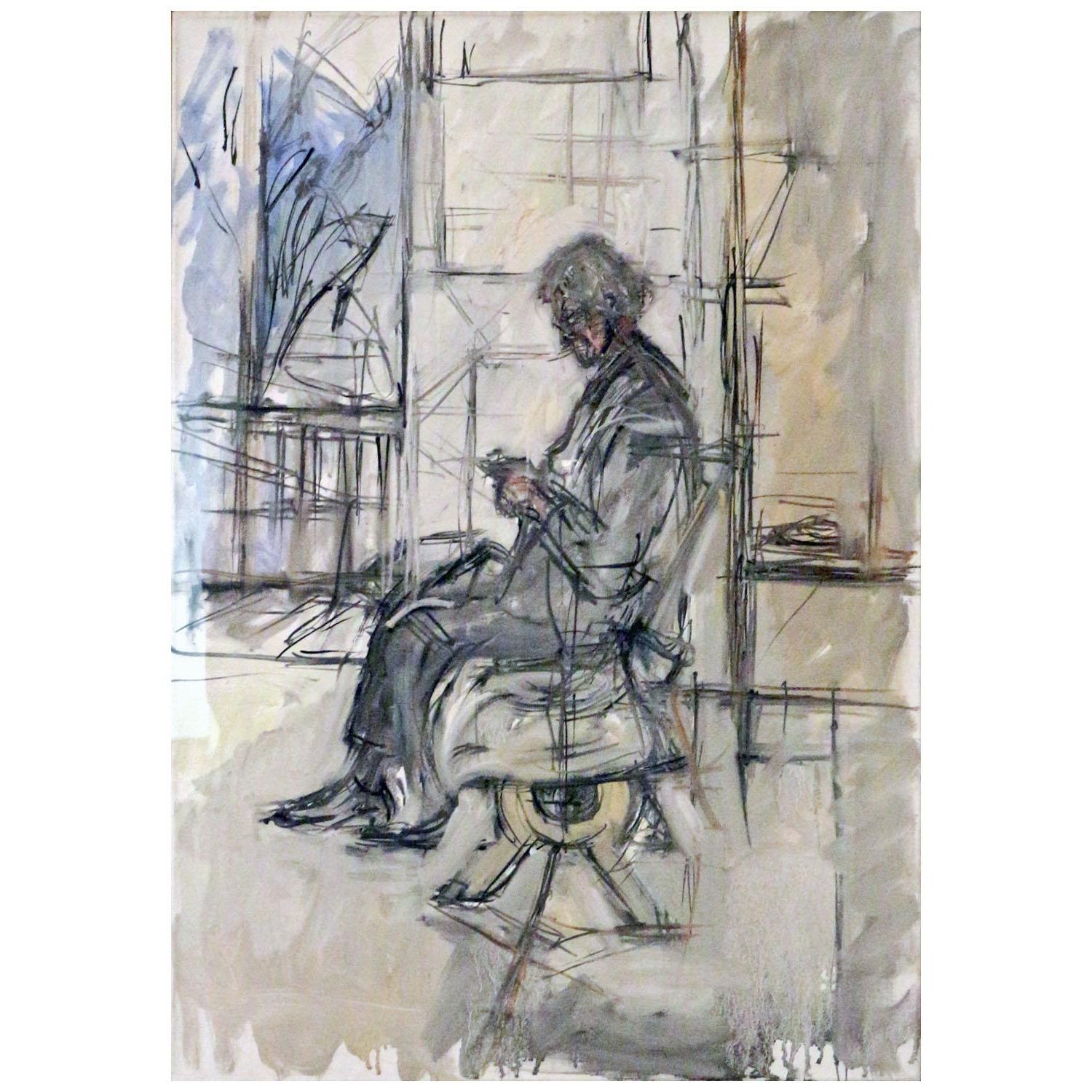 Alberto Giacometti. Artist’s Mother in the Studio. 1962. Kunsthaus Zurich