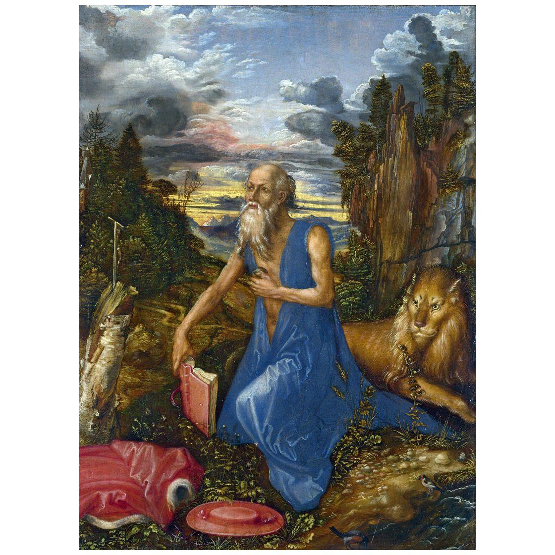 Albrecht Durer. Saint Jerome in the Wilderness. 1496. National Gallery London