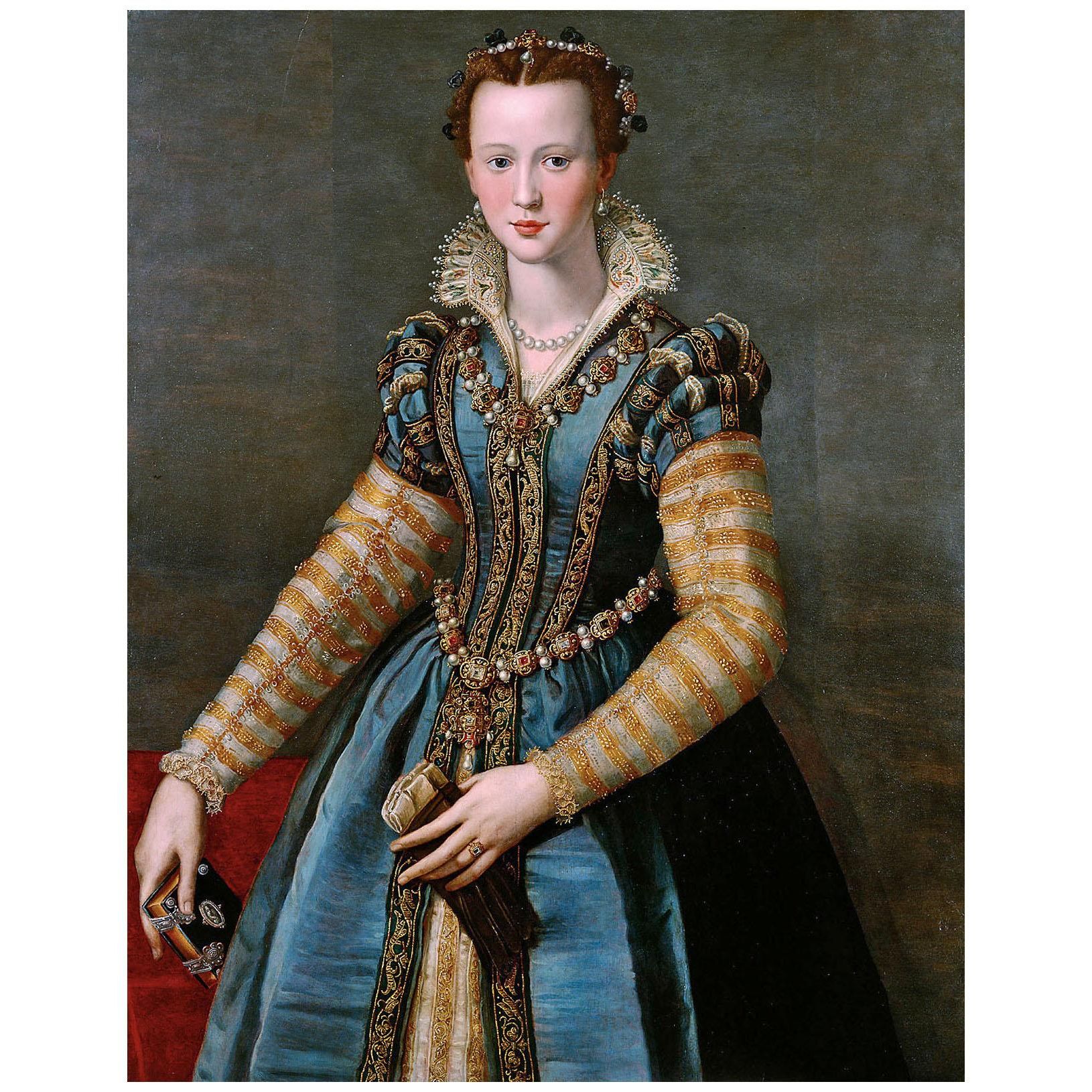 Alessandro Allori. Maria de’ Medici. 1555. KHM Wien