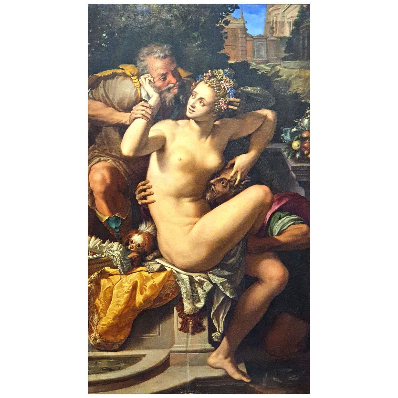 Alessandro Allori. Susanna e gli anziani. 1561. Musée Magnin Dijon