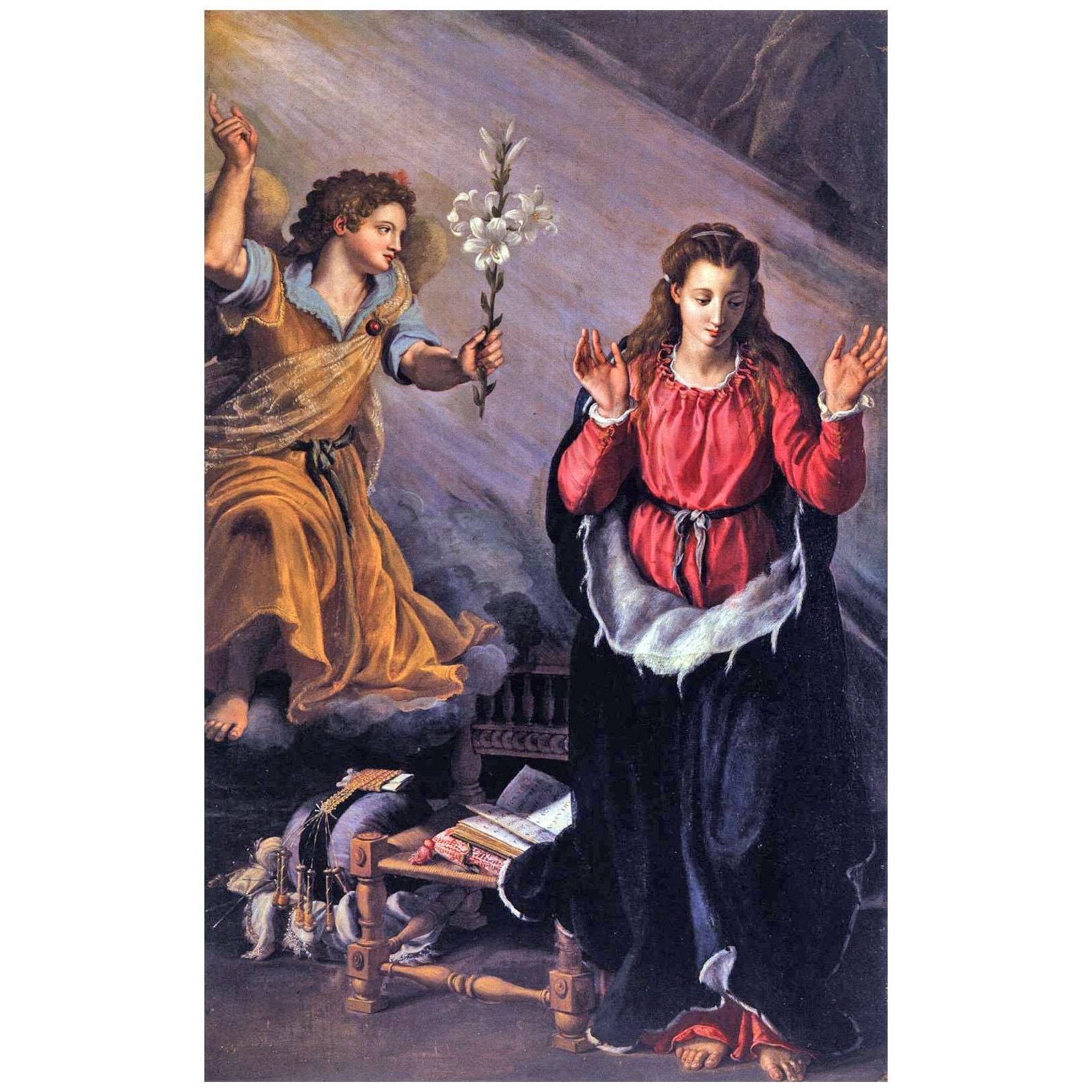 Alessandro Allori. Annunciazione. 1603. Galleria dell’Academia Firenze