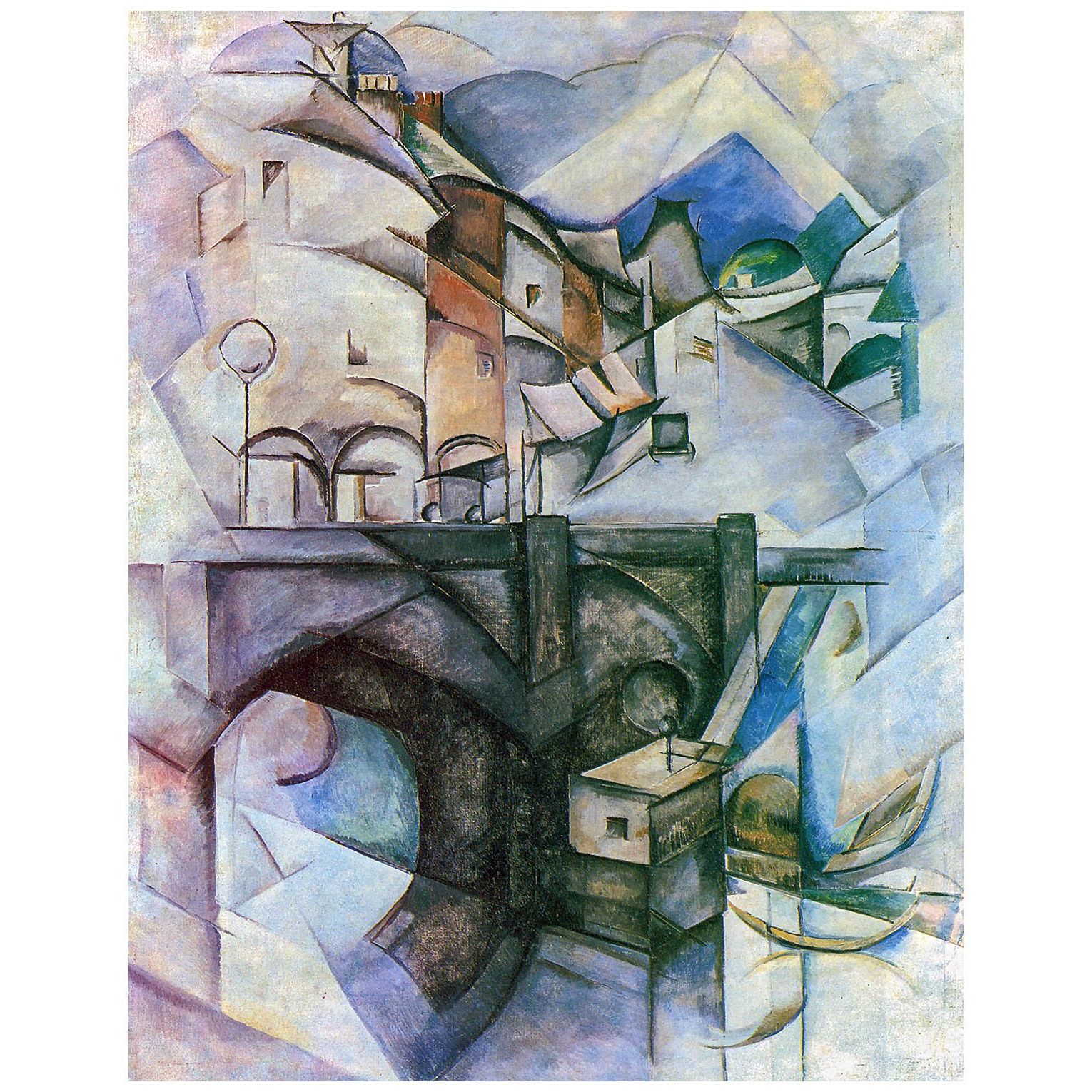 Александра Экстер. Сервский мост. 1911-1912. Киевская картинная галерея