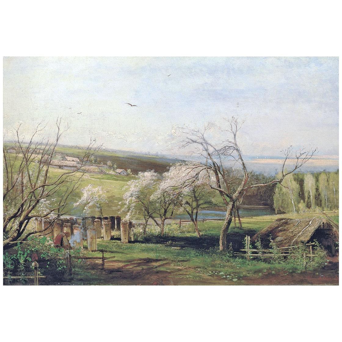 Алексей Саврасов. Сельский вид. 1867. Третьяковская галерея