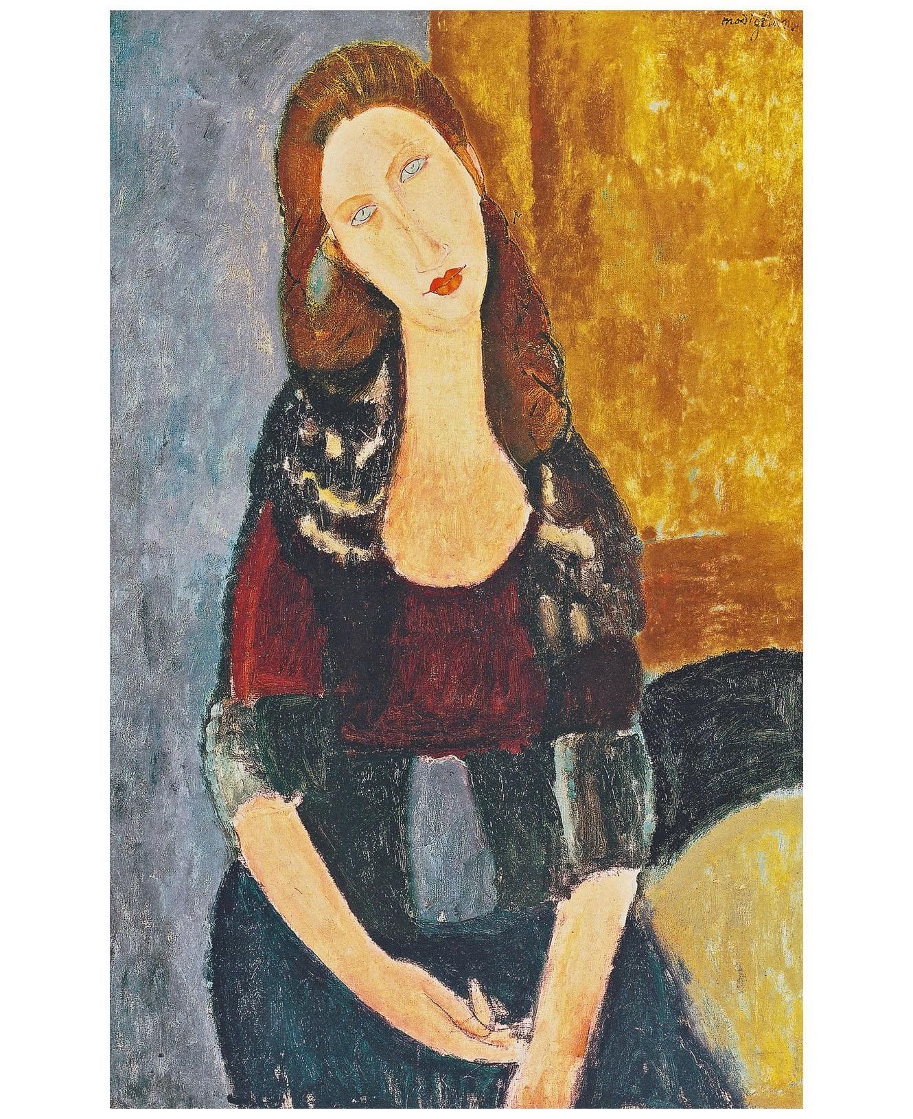 Amedeo Modigliani. Jeanne Hebuterne. 1918. Kunsthaus Zurich