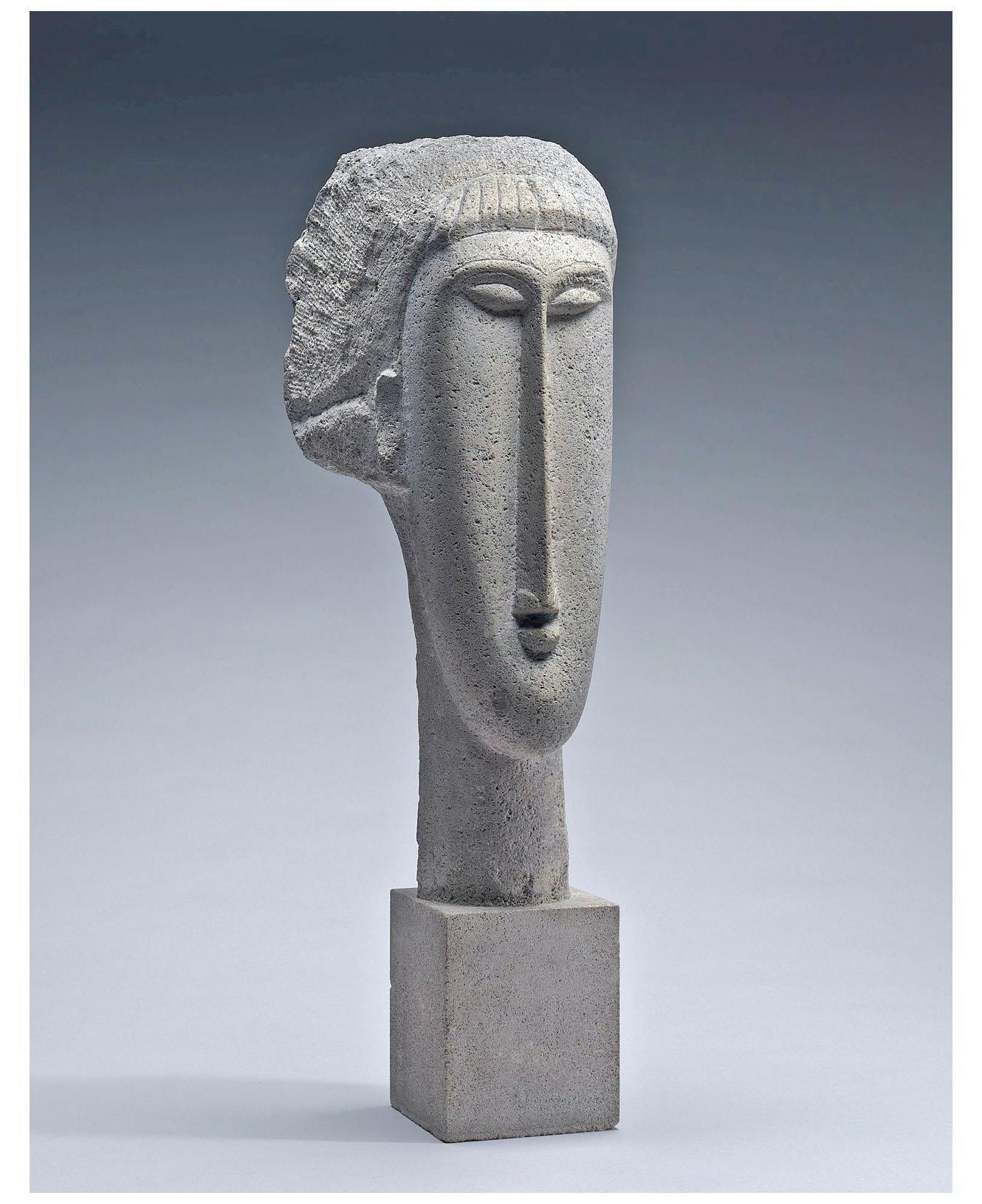 Amedeo Modigliani. Tête de Femme. 1910. NGA Washington