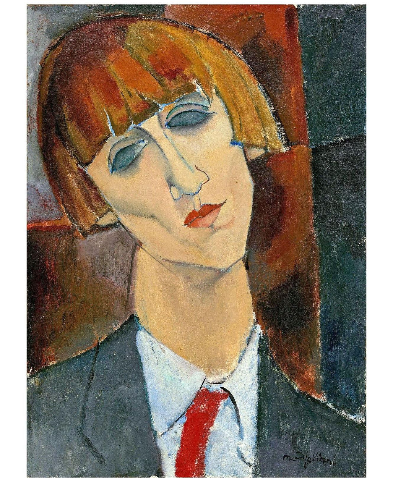 Amedeo Modigliani. Madame Kisling. 1917. NGA Washington