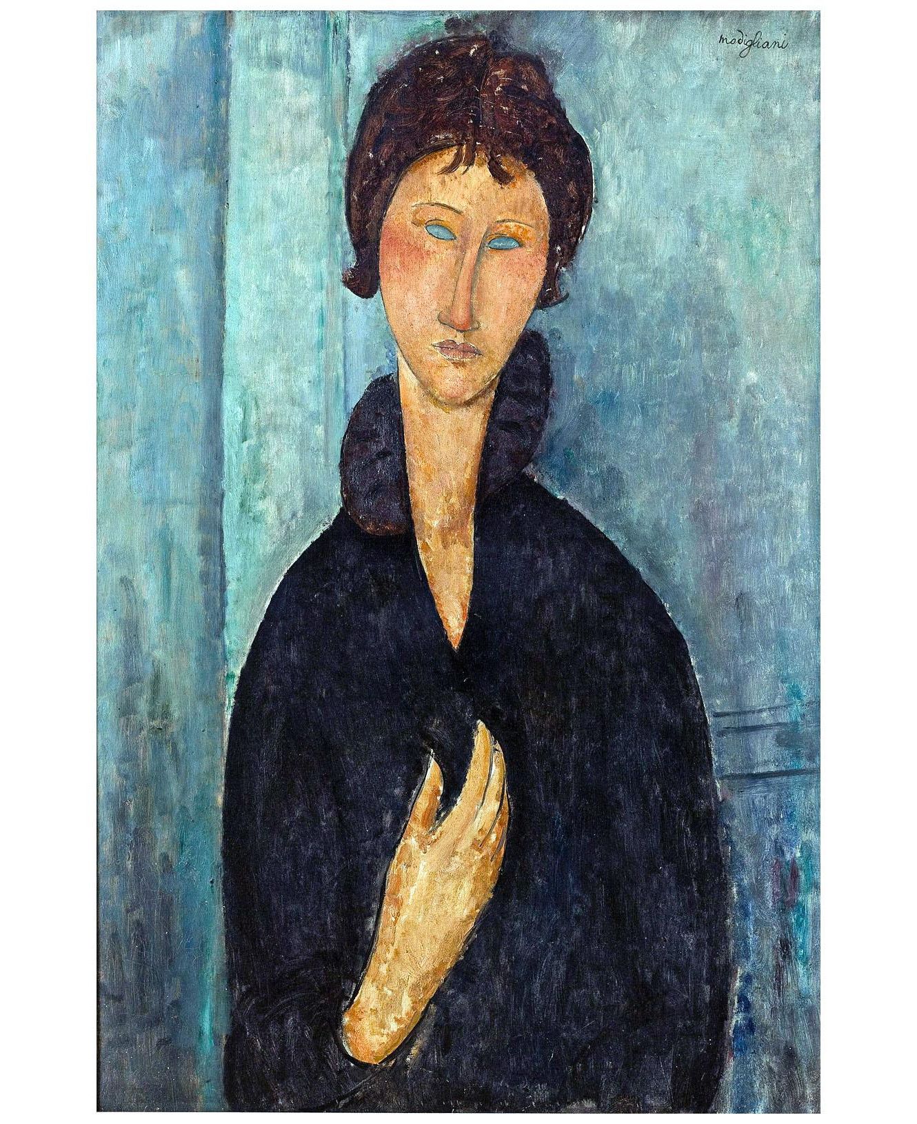Amedeo Modigliani. Femme aux yeux bleus. 1918. MAM de Paris