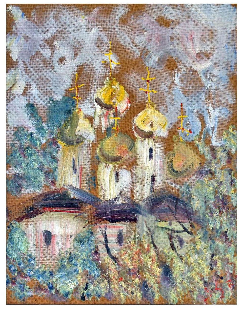 Анатолий Зверев. Церковь. 1962
