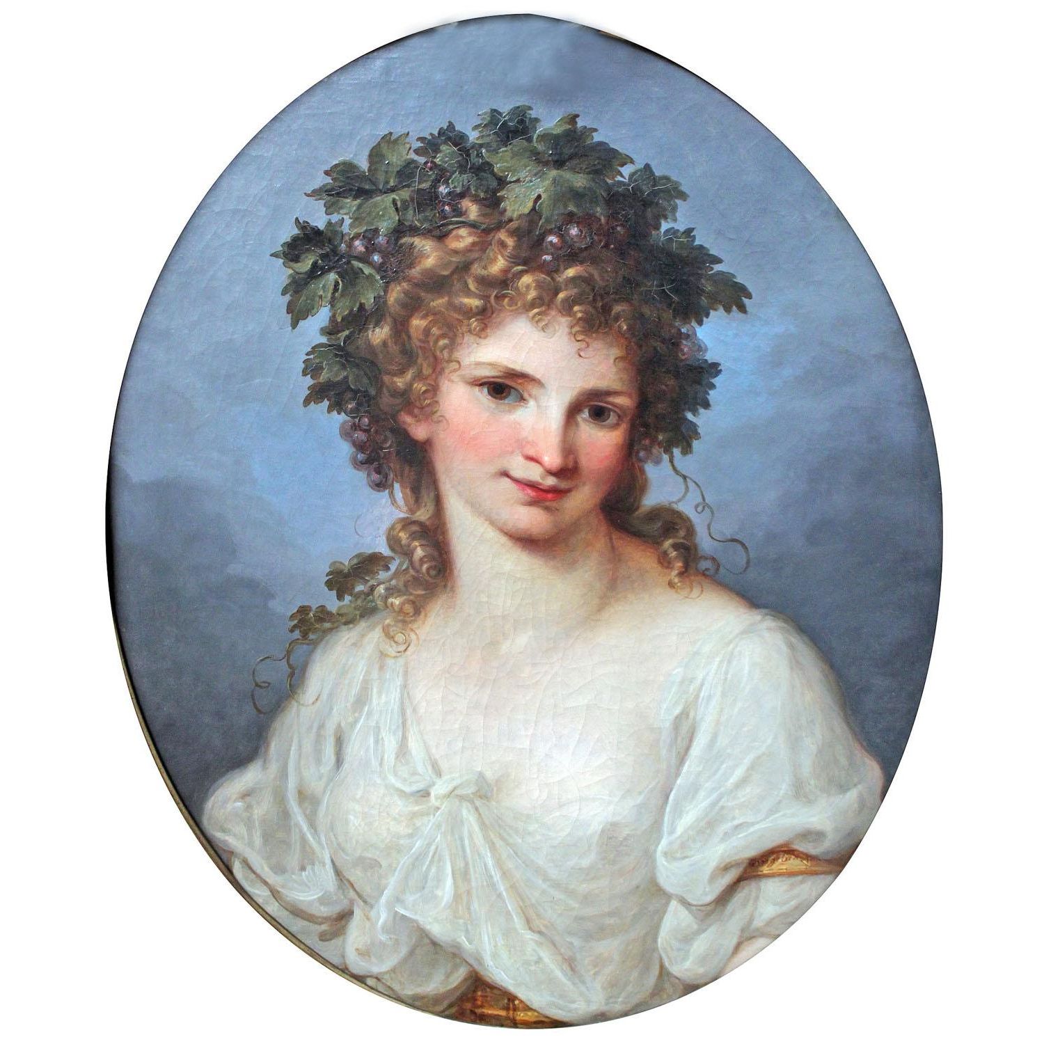 Angelica Kauffmann. Self-Portrait as Bacchante. 1786. Gemaldegalerie Berlin