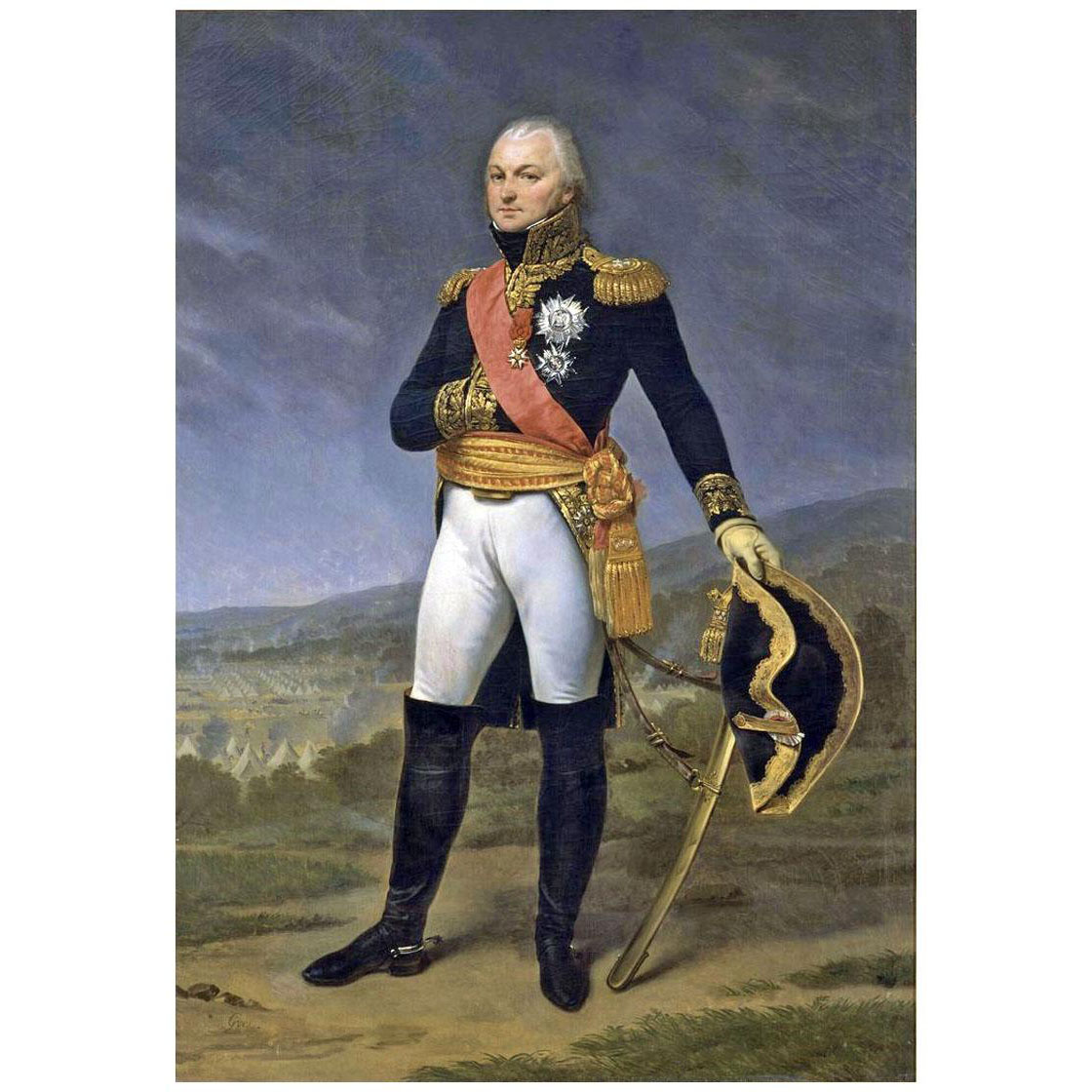 Antoine-Jean Gros. General Claude Legrand. 1810. Chateau de Versailles