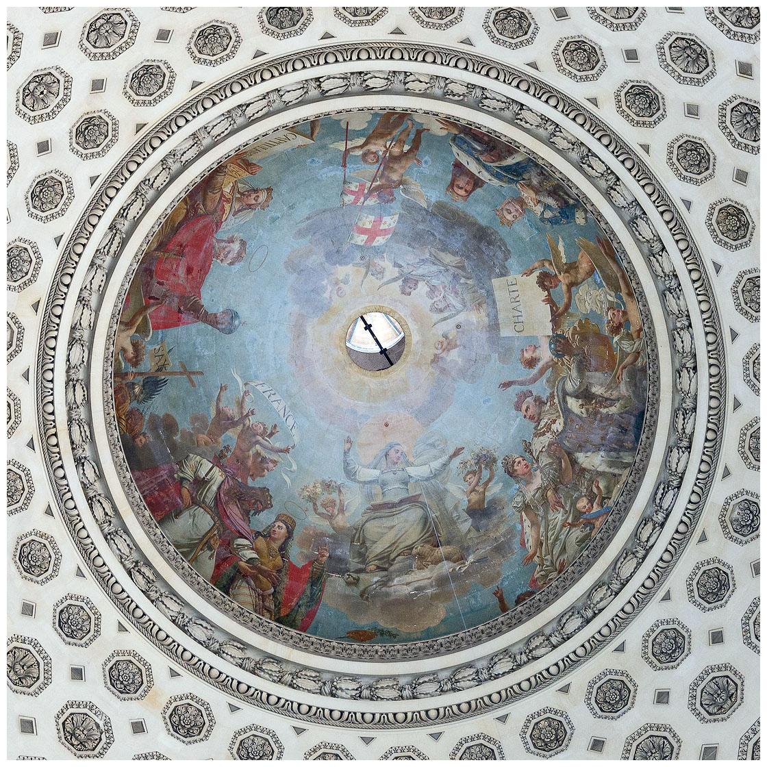 Antoine-Jean Gros. L’Apotheose de Sainte Genevieve. 1811-1824. Pantheon, Paris