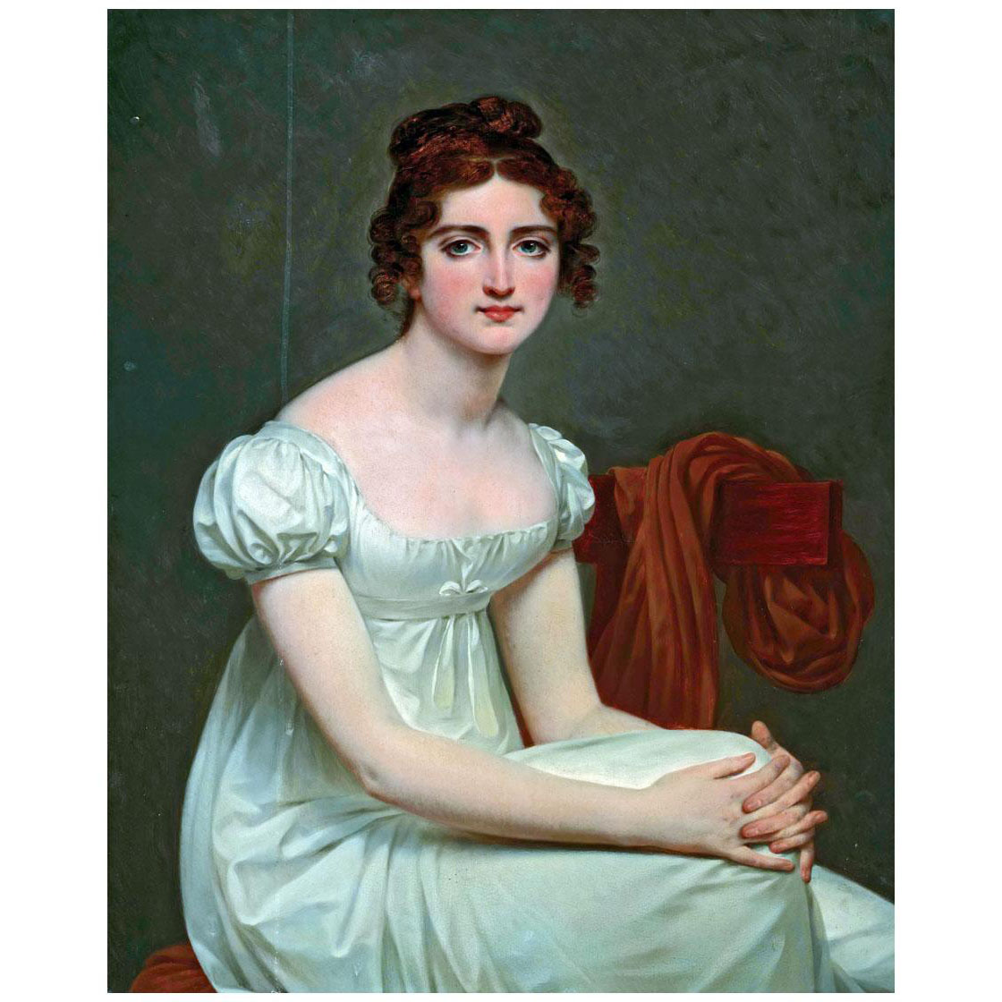 Antoine-Jean Gros. Charlotte Helene Pauline Dessolles. 1830. Private collection