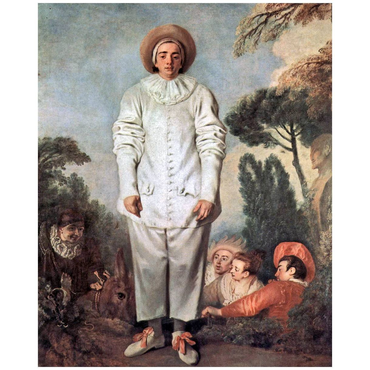 Antoine Watteau. Gilles. 1718-1719. Louvre Paris