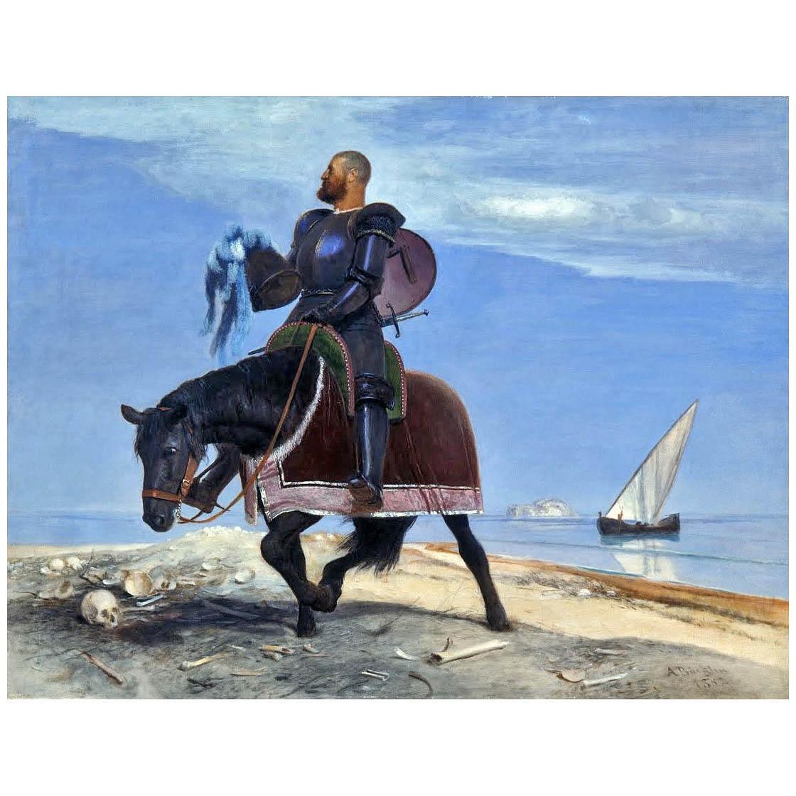 Arnold Böklin. The Adventurer. 1882. Kunsthalle Bremen