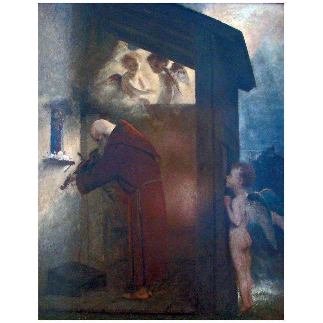 Arnold Böklin. Odysseus and Polyphemus. 1896. Museum of Fine Arts Boston