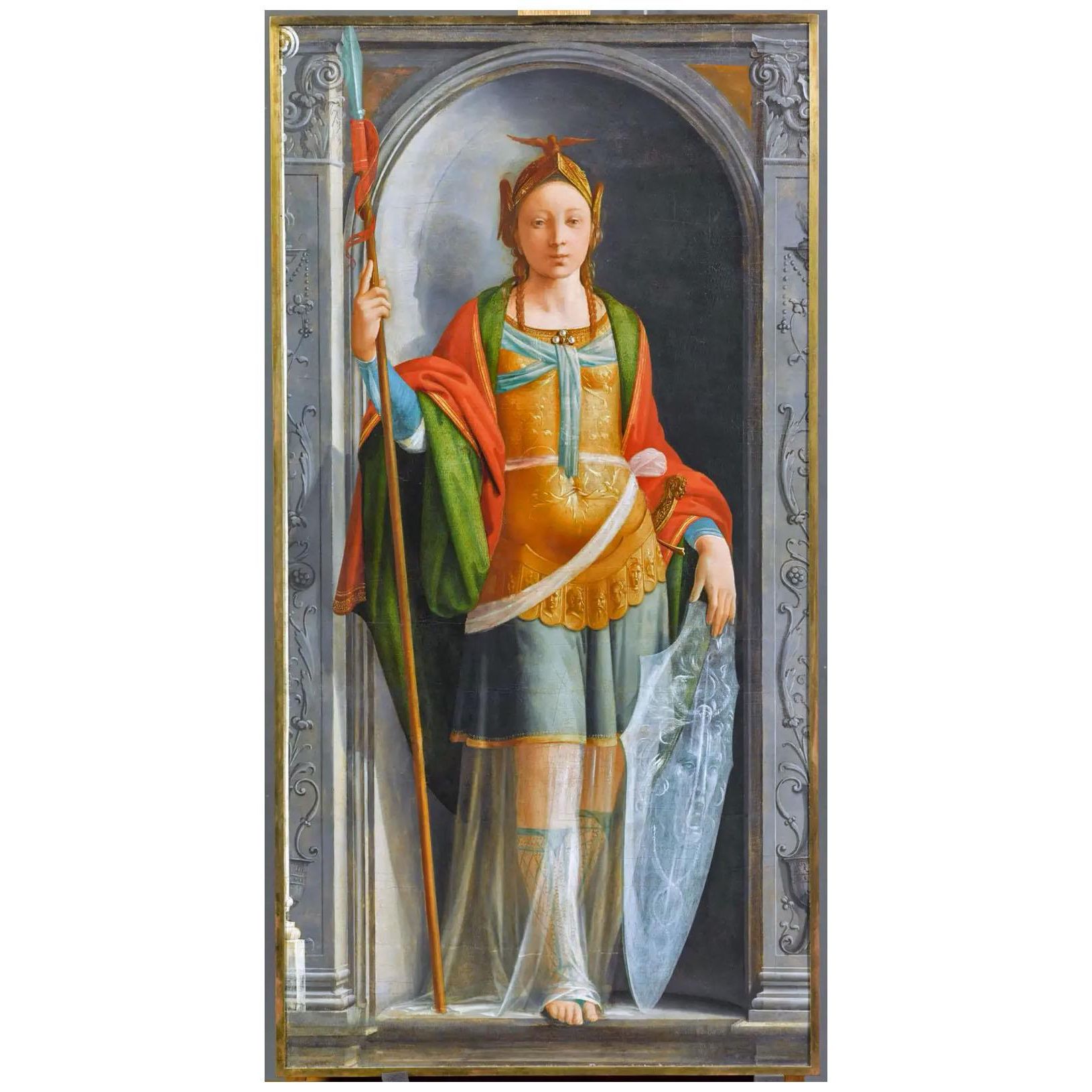 Fra Bartolomeo. Minerva. 1490. Louvre