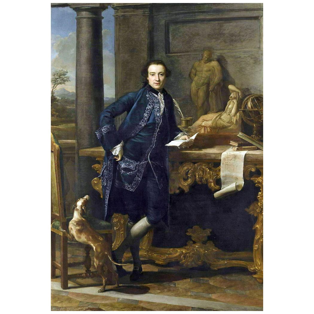 Pompeo Batoni. Charles John Crowle. 1750-1775. Louvre, Paris