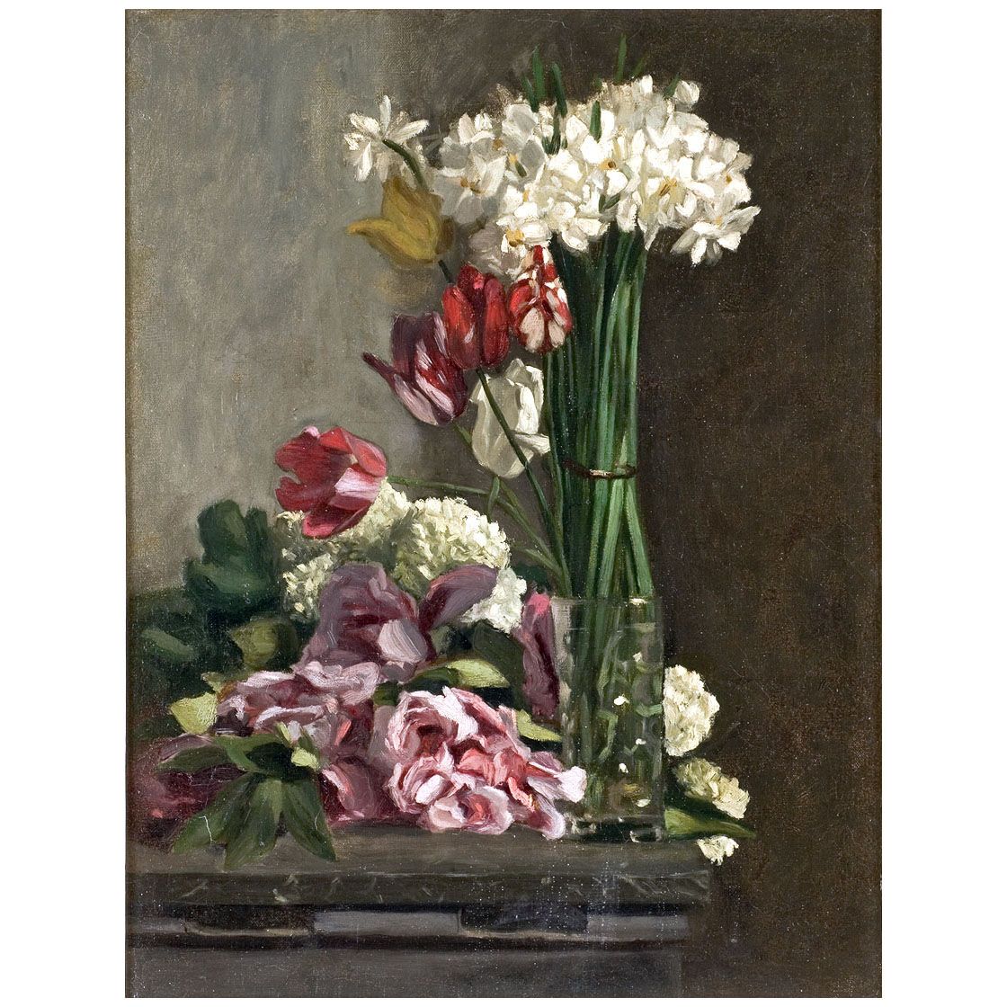 Frederic Bazille. Fleurs. 1869-1870. Musee Fabre, Montpellier