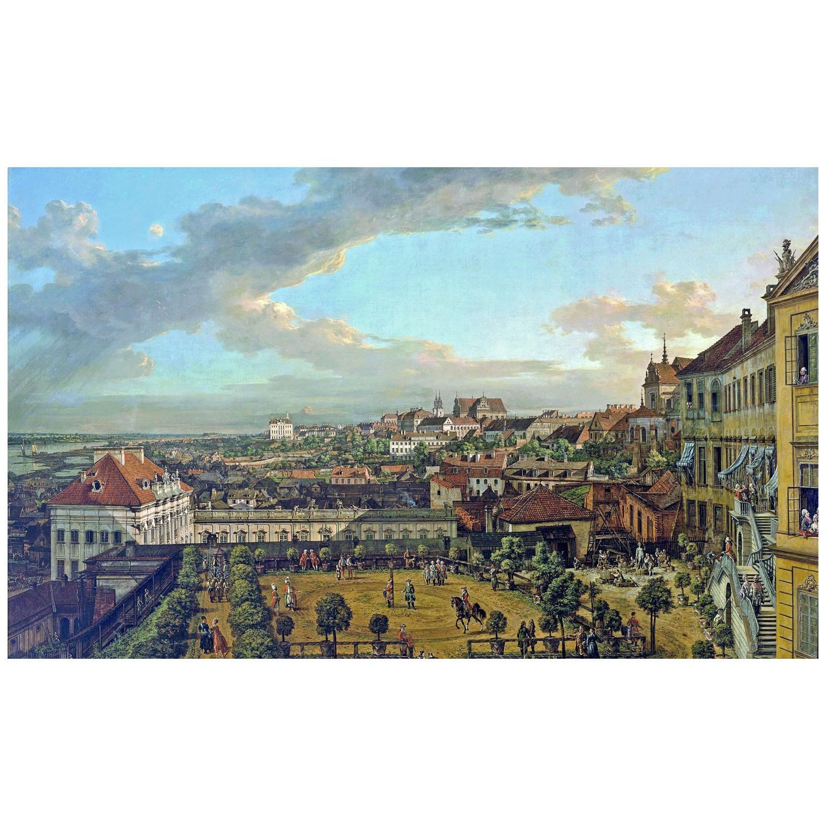 Bernardo Bellotto. Vista di Varsavia dal Castello Reale. 1773. Muzeum Narodowe, Warszawa