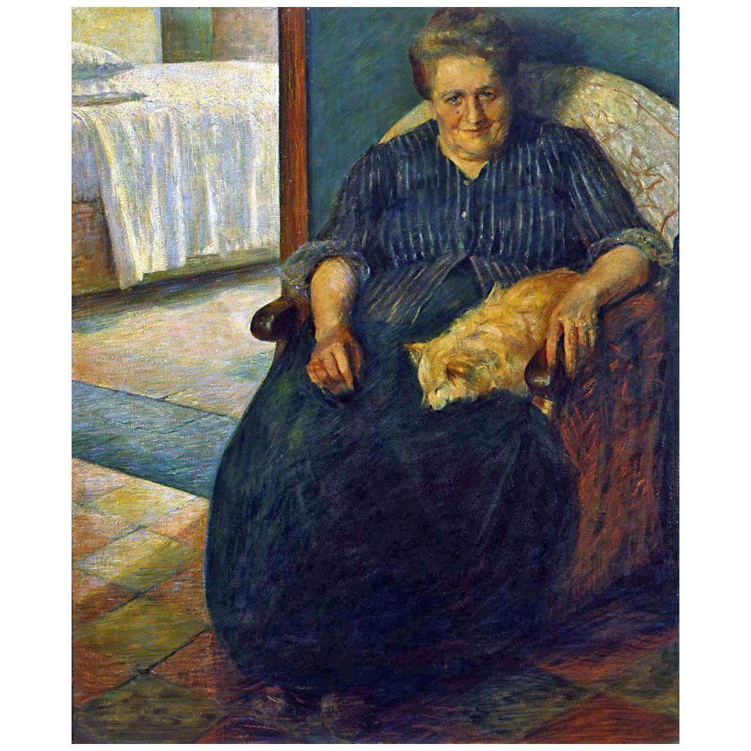 Umberto Boccioni. La Signora Virginia. 1905. Museo del Novecento, Milano