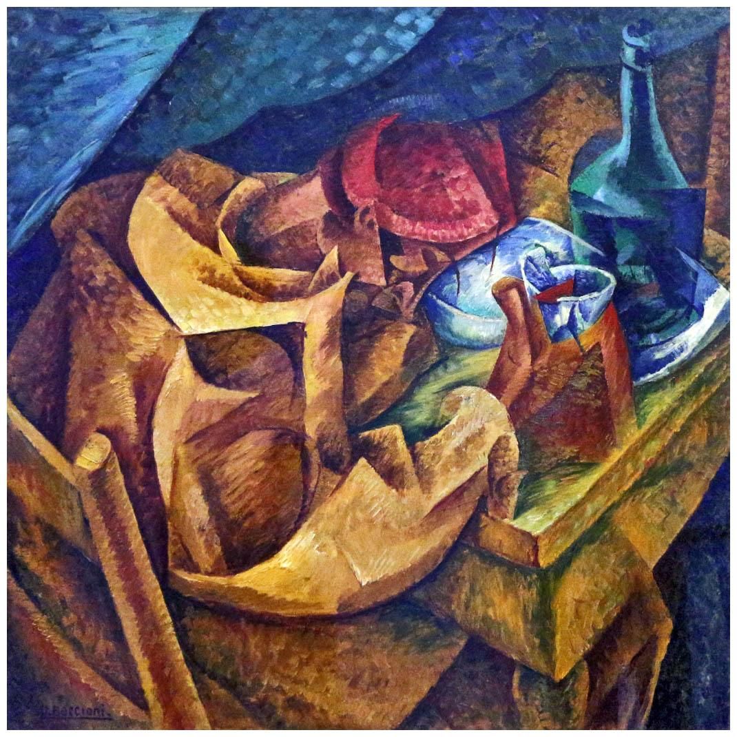 Umberto Boccioni. The Drunker. 1914. Museo del Novecento