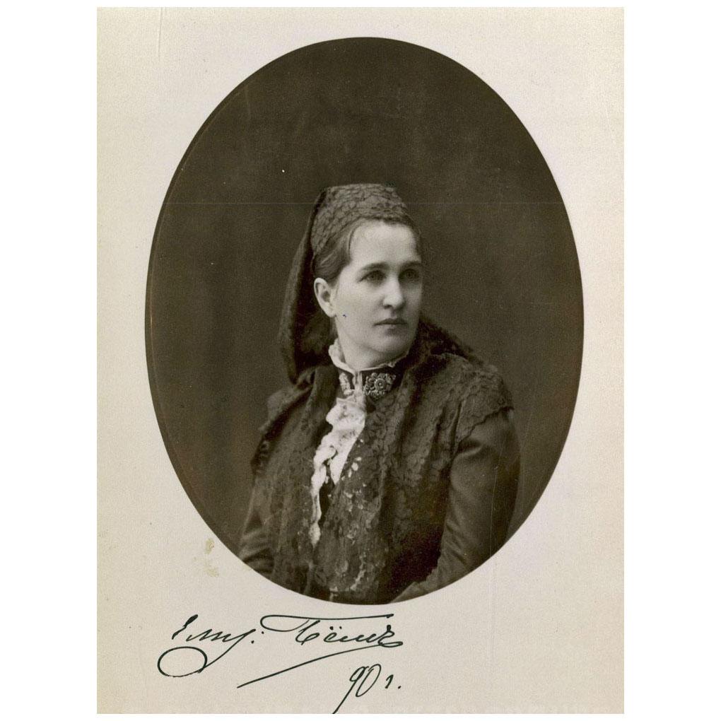 Елизавета Бём. Фотография. 1890