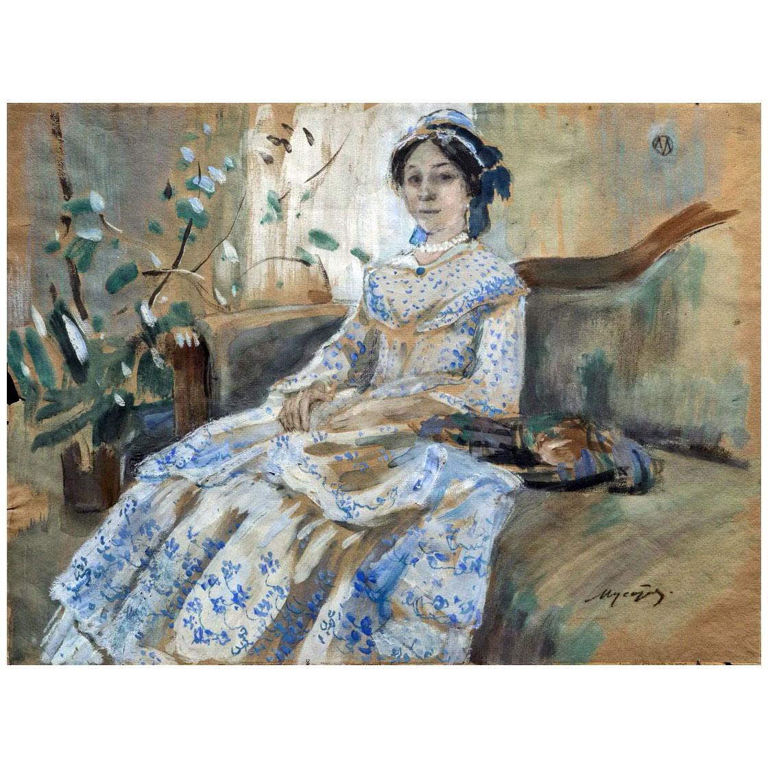 Виктор Борисов-Мусатов. На диване. 1901. Чувашский художественный музей