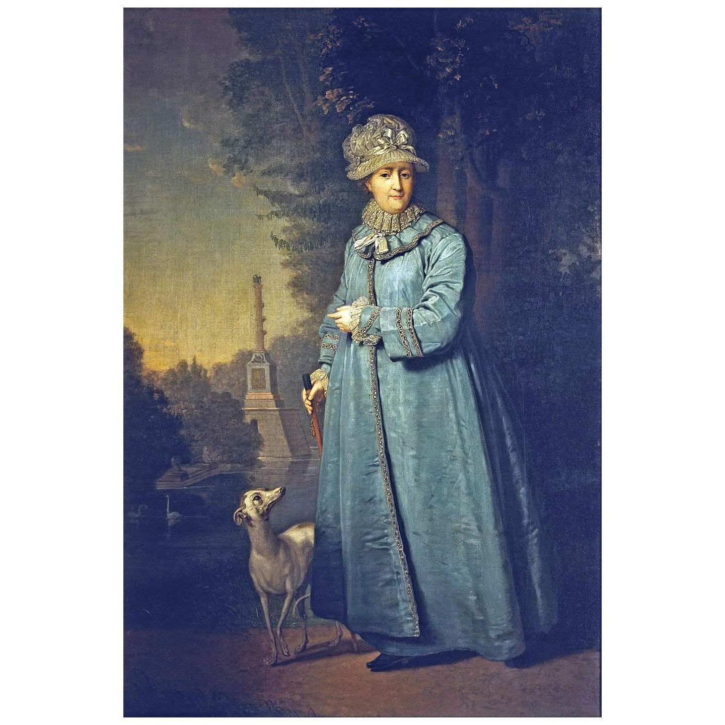 Владимир Боровиковский. Екатерина II на прогулке. 1794. Третьяковская галерея