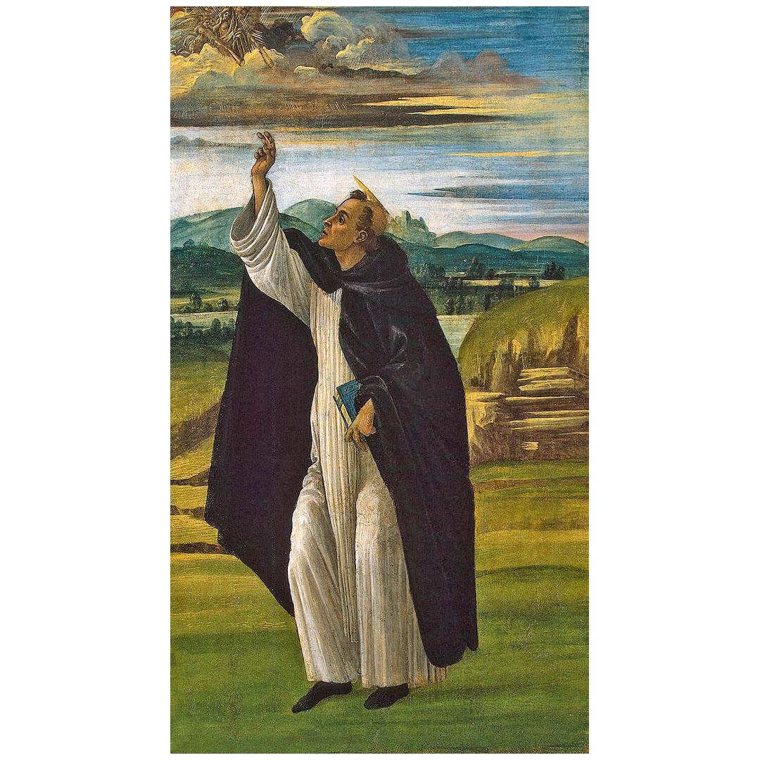Sandro Botticelli. San Domenico. 1498-1505. Hermitage, St-Petersburg