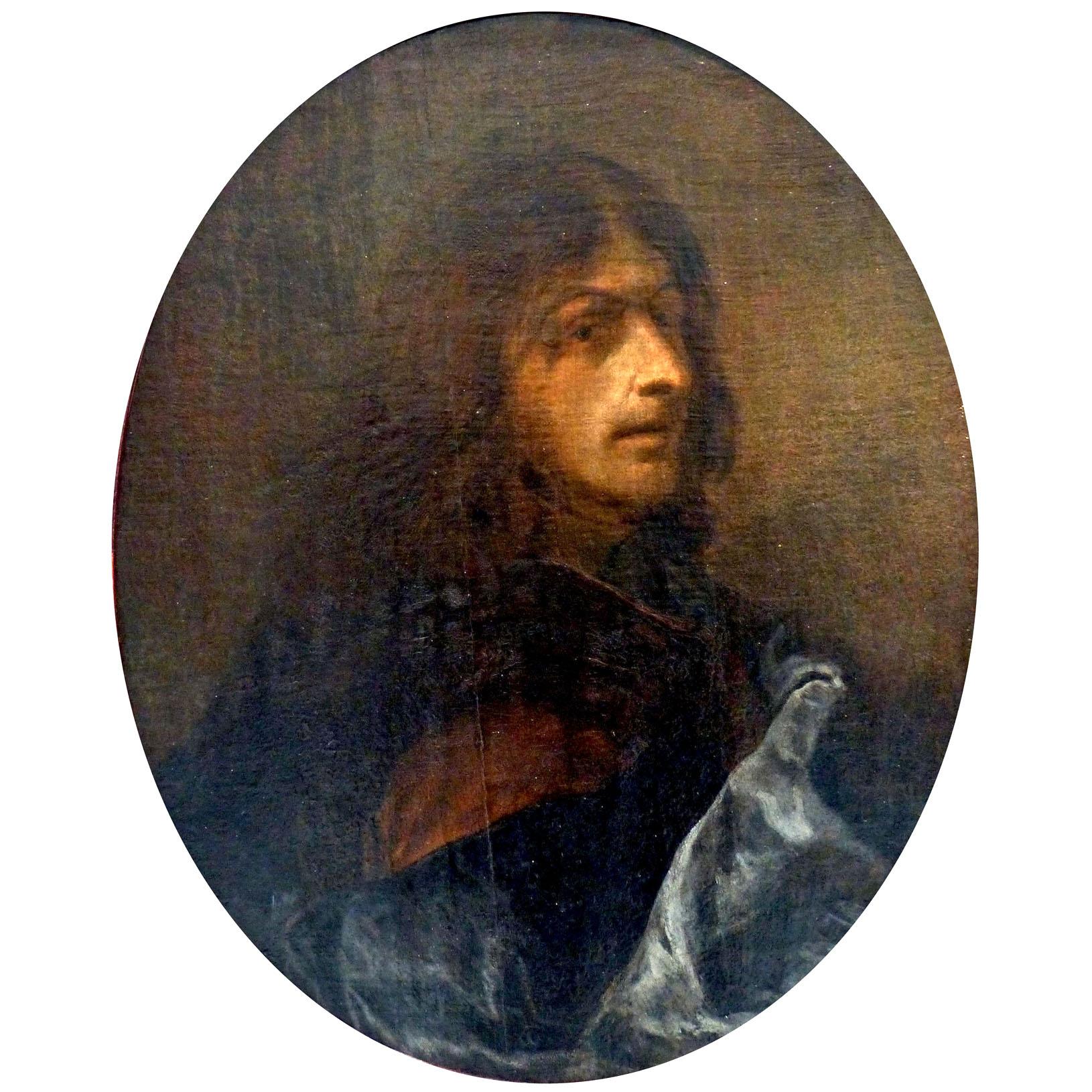 Sebastien Bourdon. Autoportrait. 1652-1658. Musee du Palais Versailles