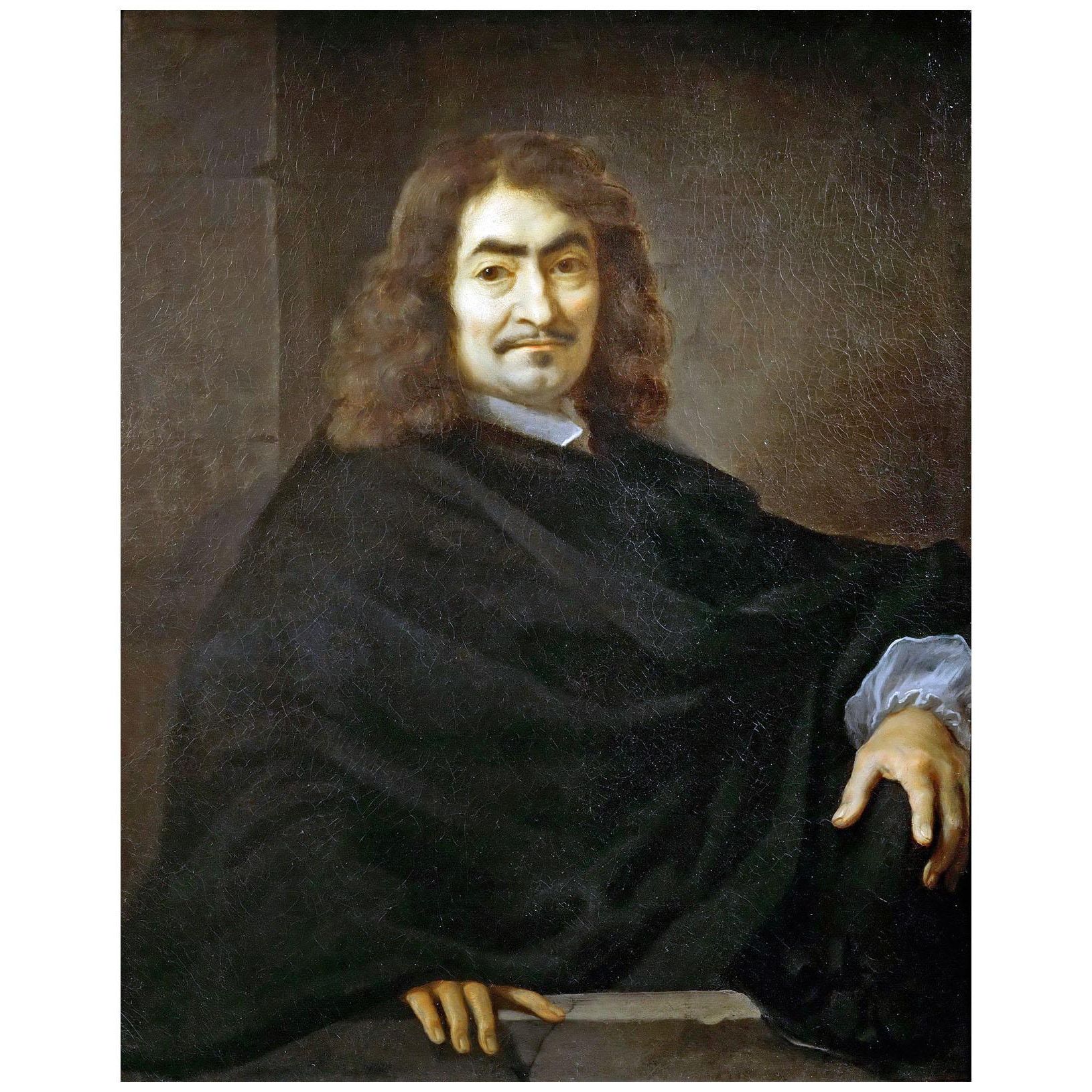 Sebastien Bourdon. Portrait présumé de René Descartes. 1640-1650. Louvre