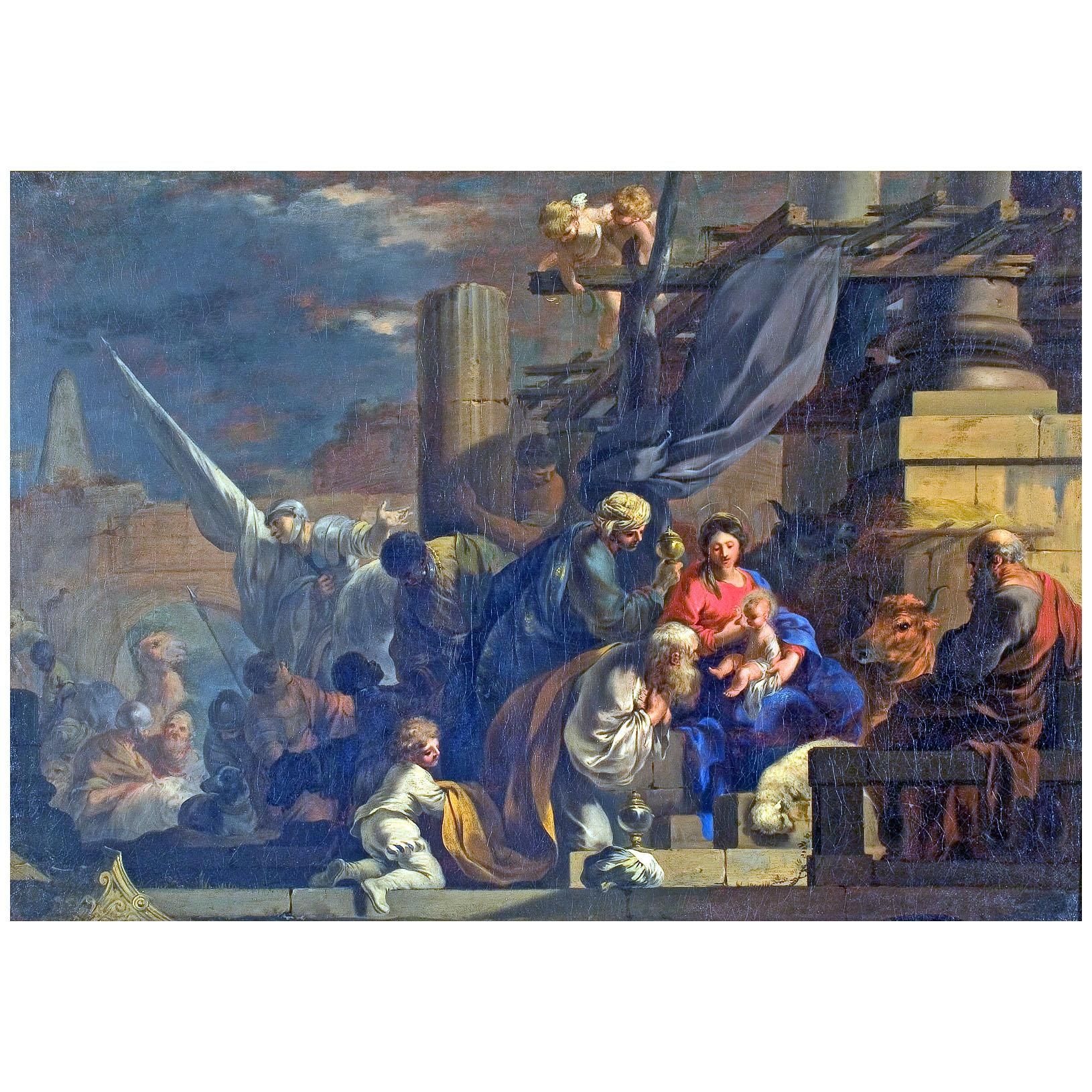 Sebastien Bourdon. Le culte des Trois Rois. 1660-1670. Rijksmuseum