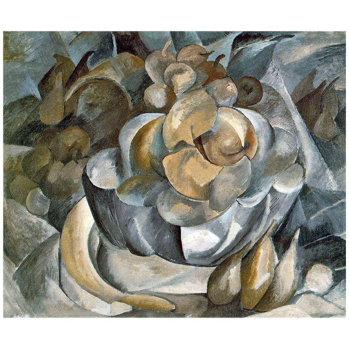 Georges Braque. Plat de Fruits. 1908-1909. Moderna Museet Stockholm