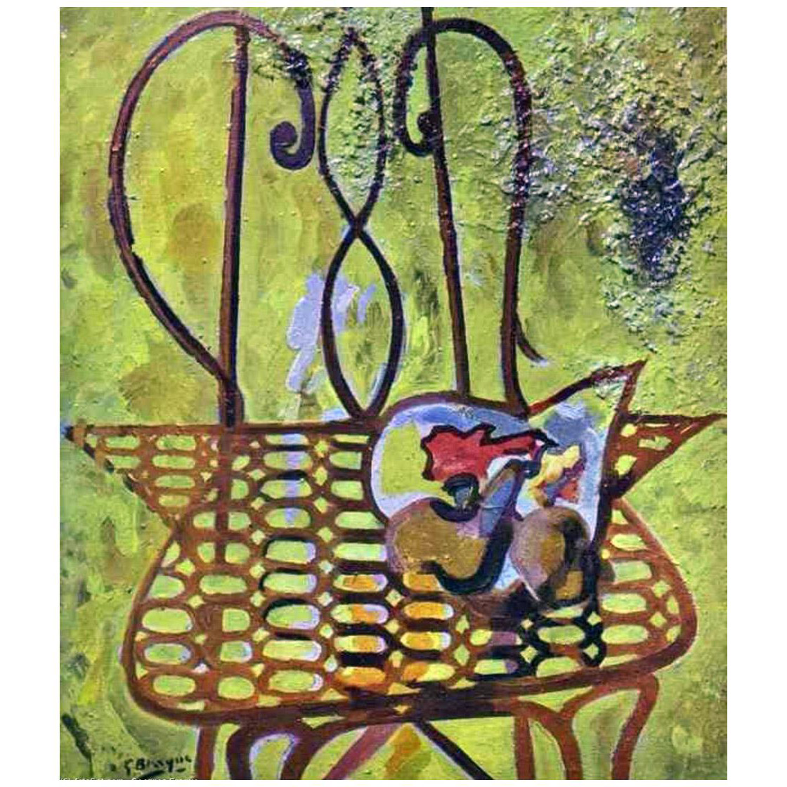 Georges Braque. La chaise. 1948. Centre Pompidou Paris