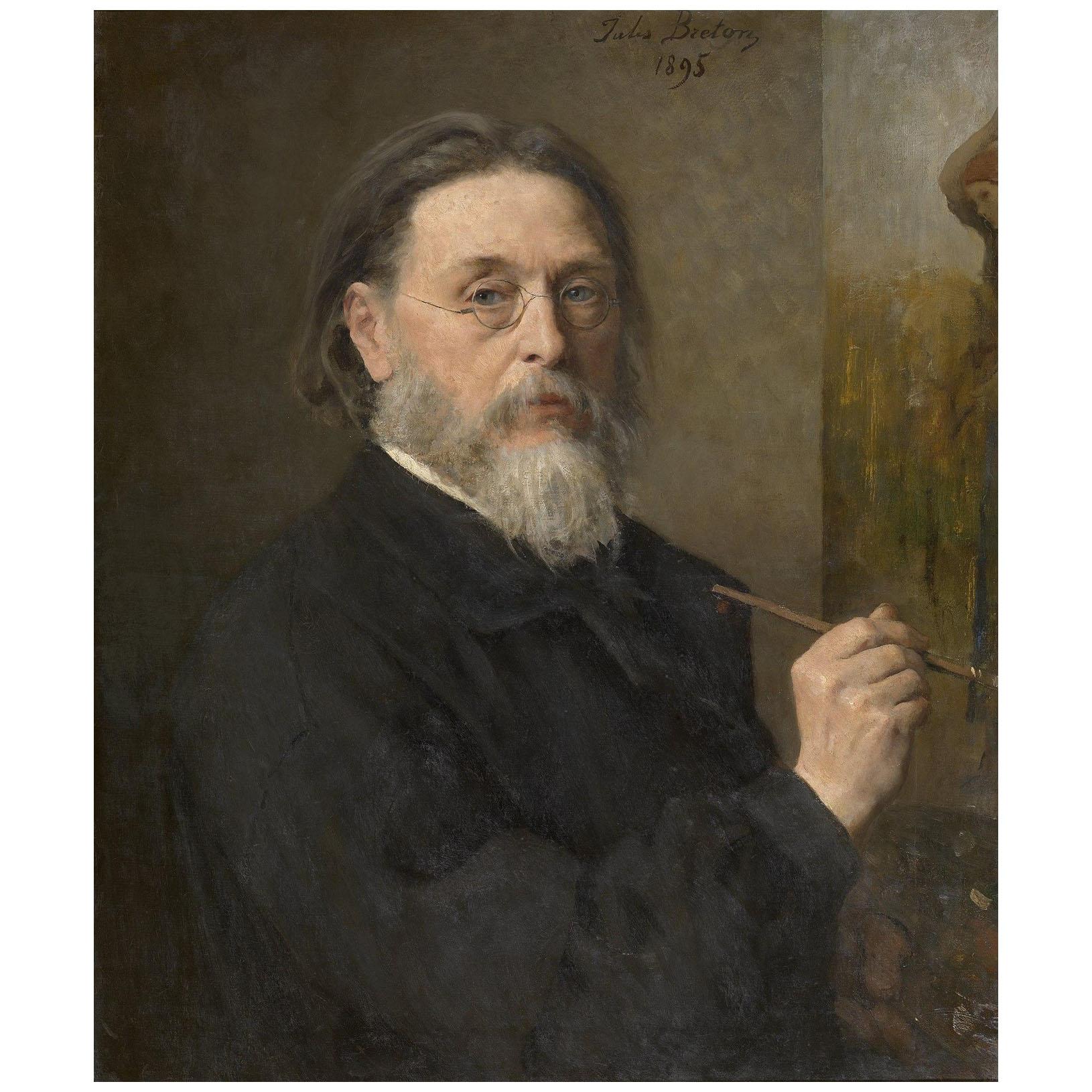 Jules Breton. Autoportrait. 1895. KMSKA Antwerpen