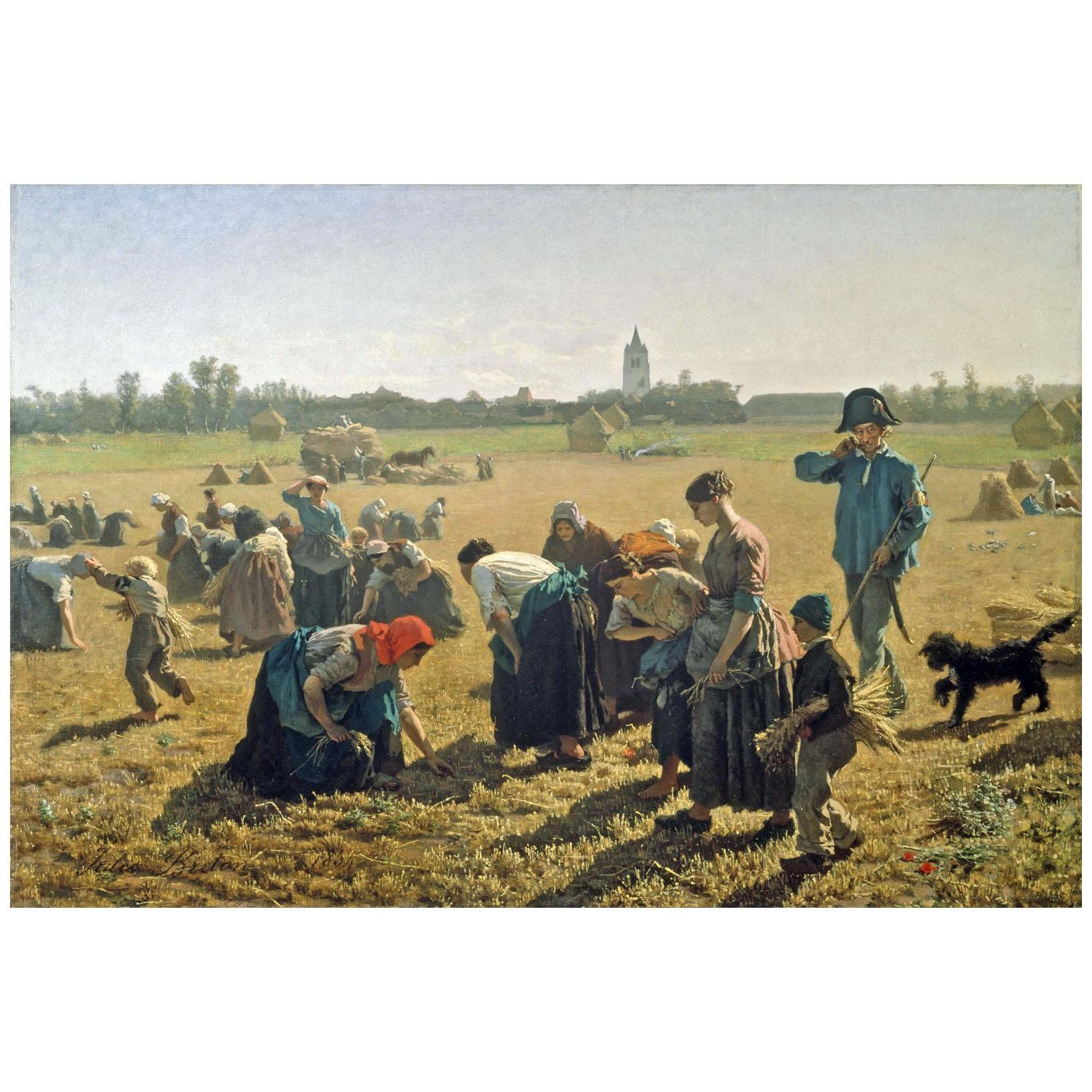 Jules Breton. Les Glaneuses. 1854. National Gallery Dublin