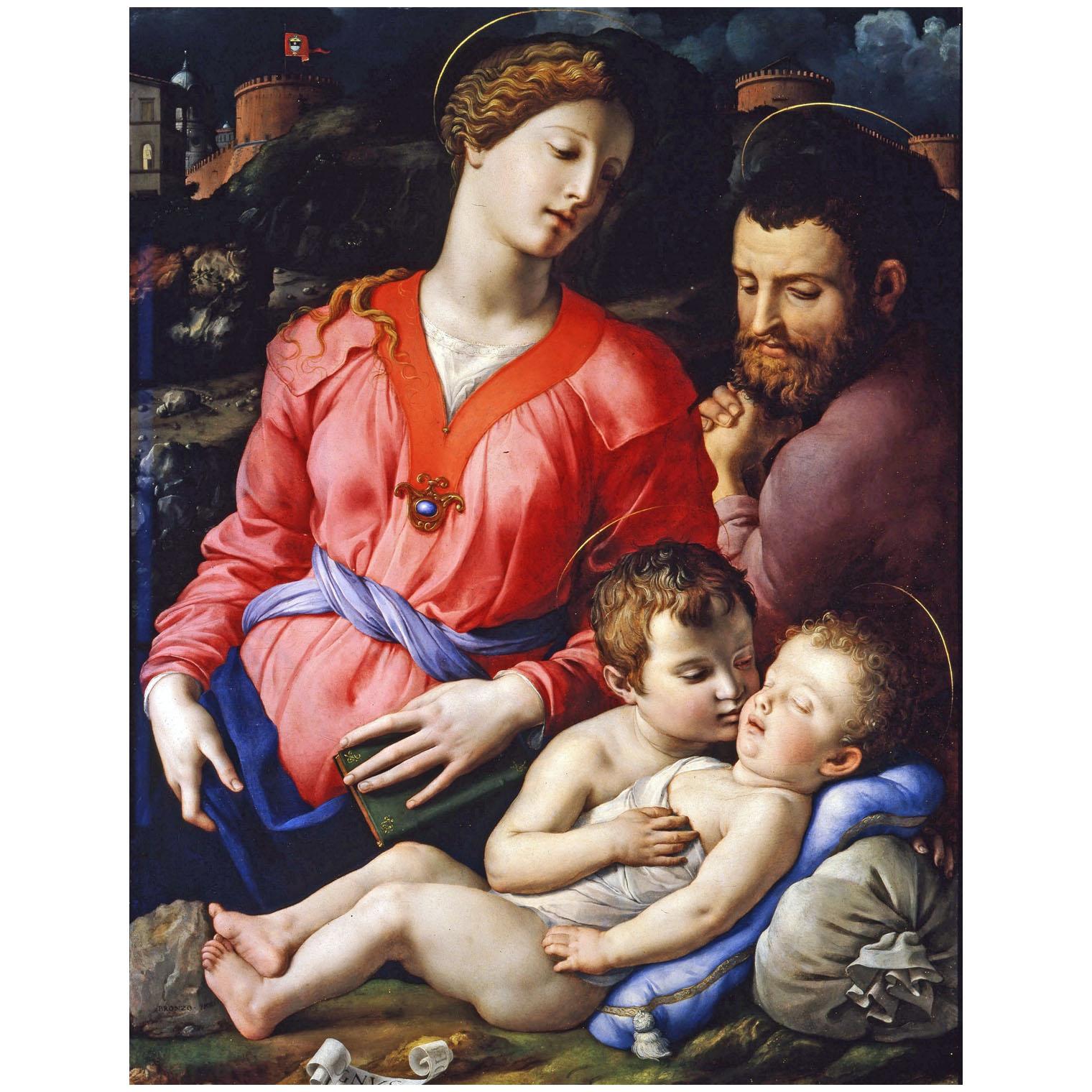 Agnolo Bronzino. Sacra famiglia Panciatichi. 1540. Uffizi Venezia