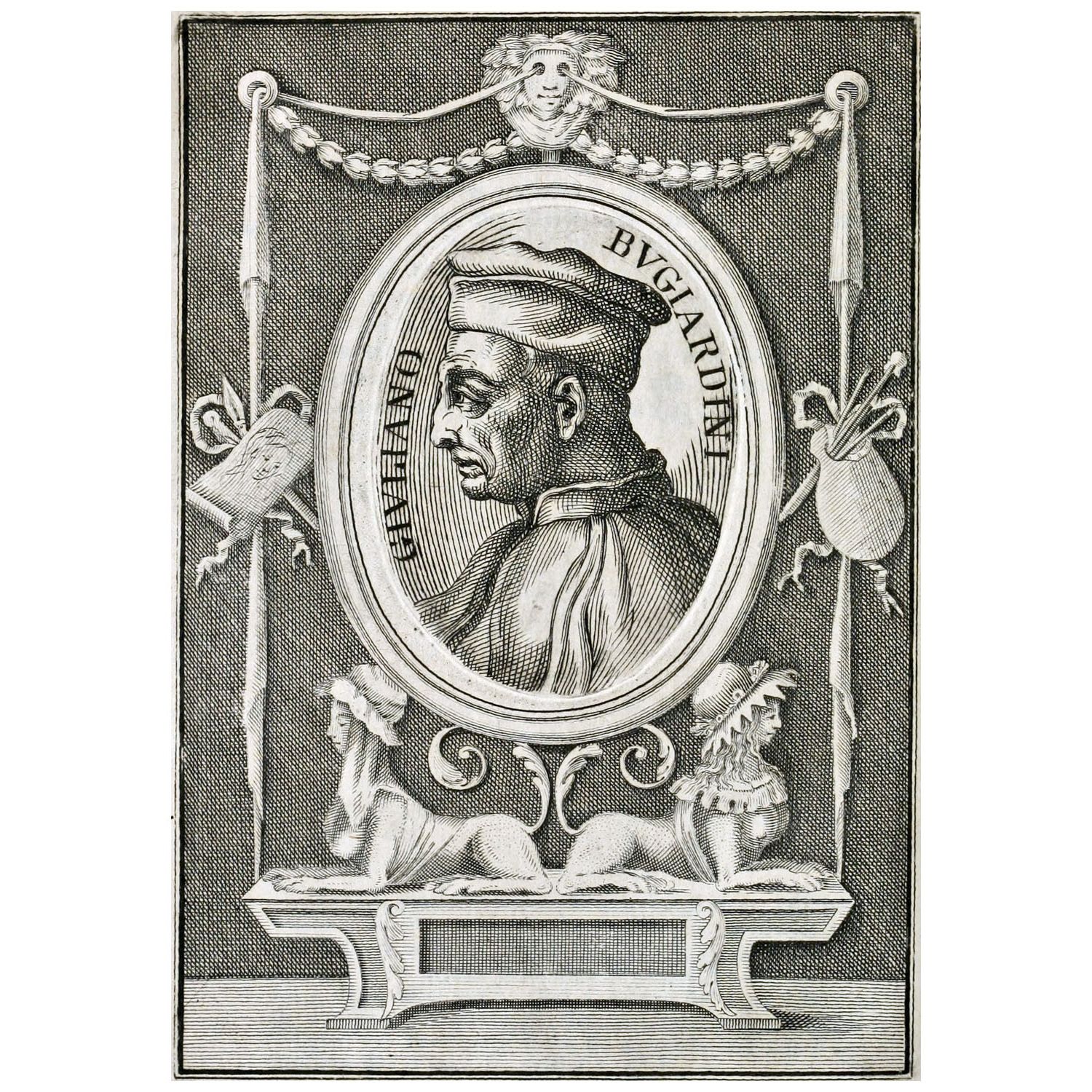 Giuliano Bugiardini. Ritratto dal «Le Vite» del Giorgio Vasari