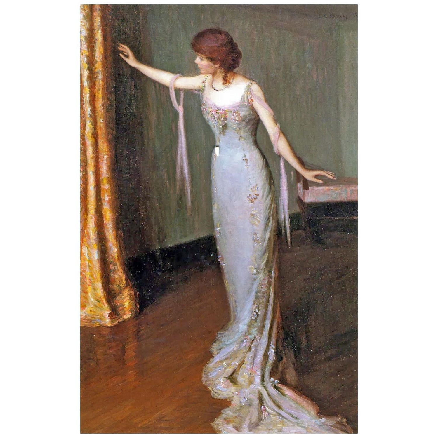 Lilla Cabot Perry. Lady in an Evening Dress. 1911