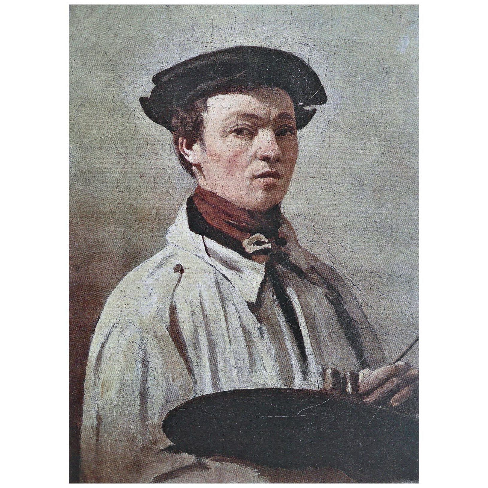 Camille Corot. Autoportrait. 1835. Galleria degli Uffizi