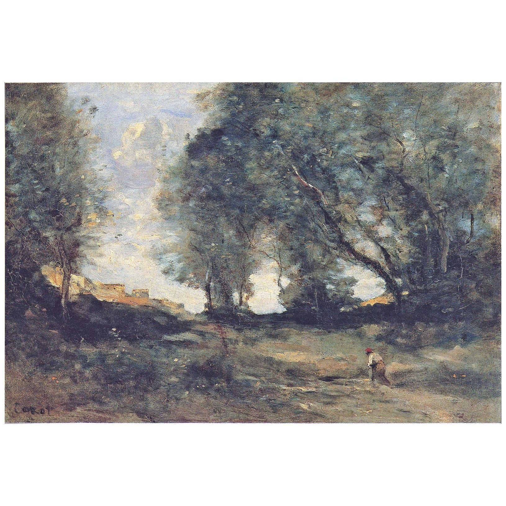 Camille Corot. Paysage. 1860. Kunsthalle Bremen