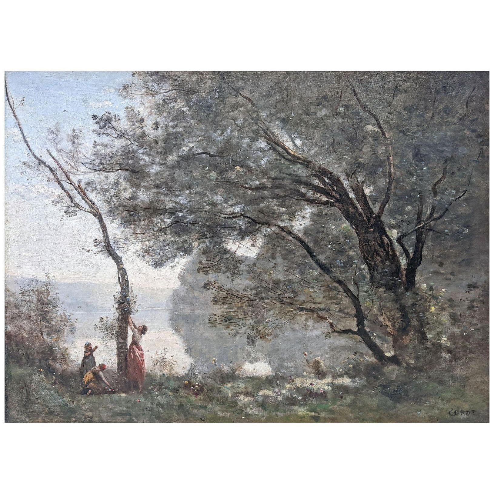 Camille Corot. Souvenir de Mortefontaine. 1864. Musée du Louvre