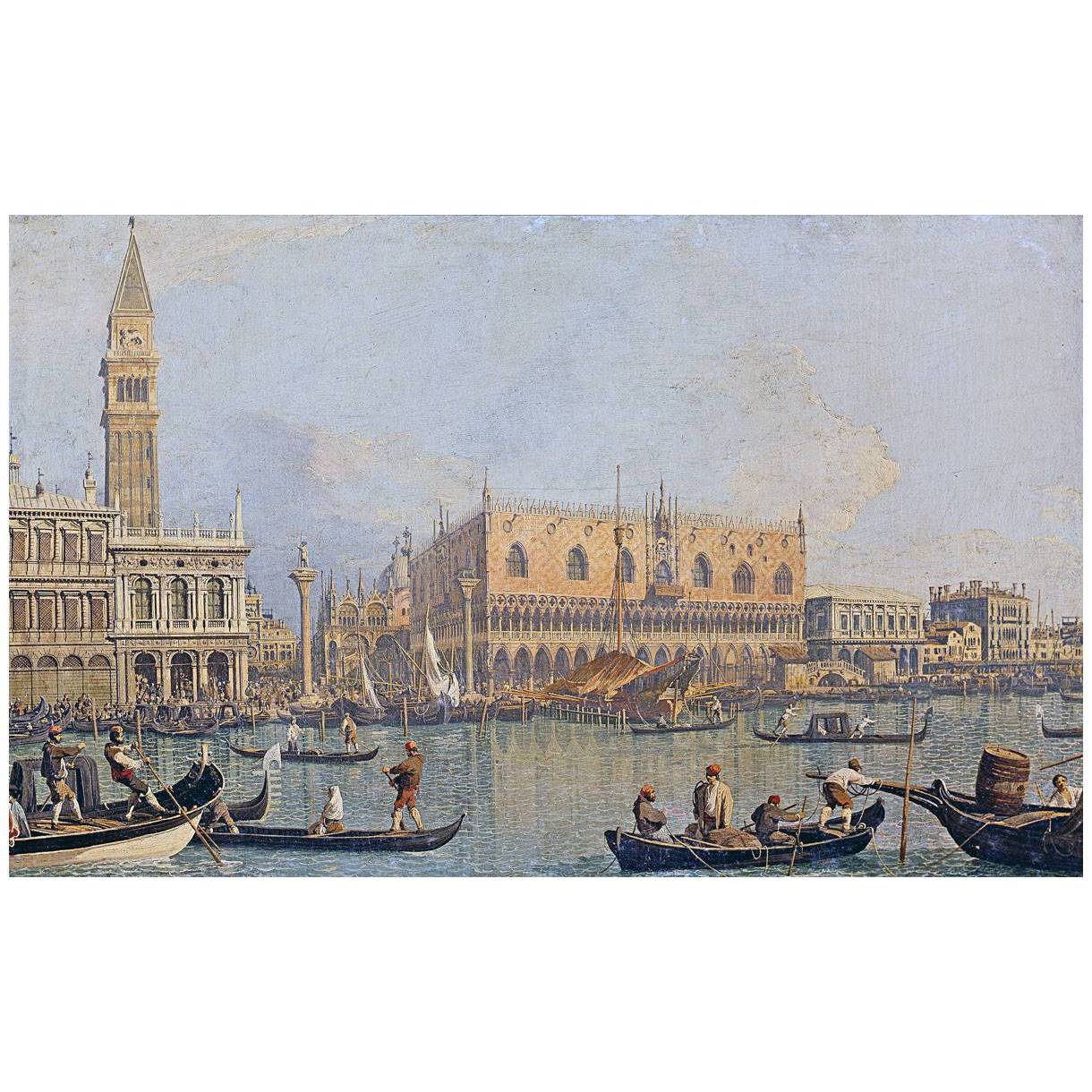 Canaletto. Veduta del Palazzo Ducale. 1726-1728. Uffizi Firenze