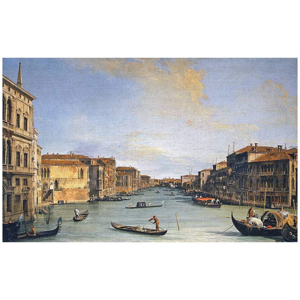 Canaletto. Veduta di Canal Grande. 1730. Uffizi Firenze