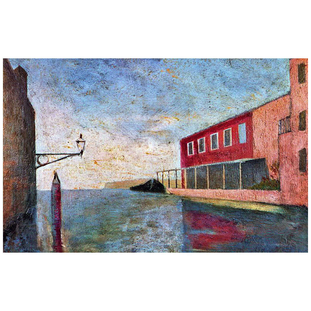 Carlo Carra. Canale di Venezia. Musee d’Arte, Lugano