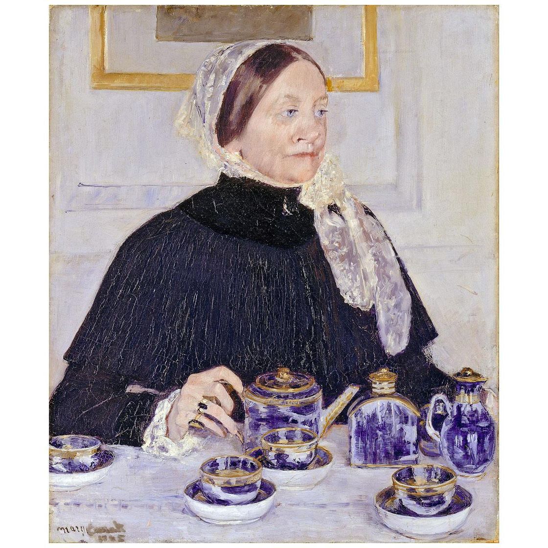 Mary Cassatt. Lady at the Tea Table. 1883-1885. Metropolitan Museum NY