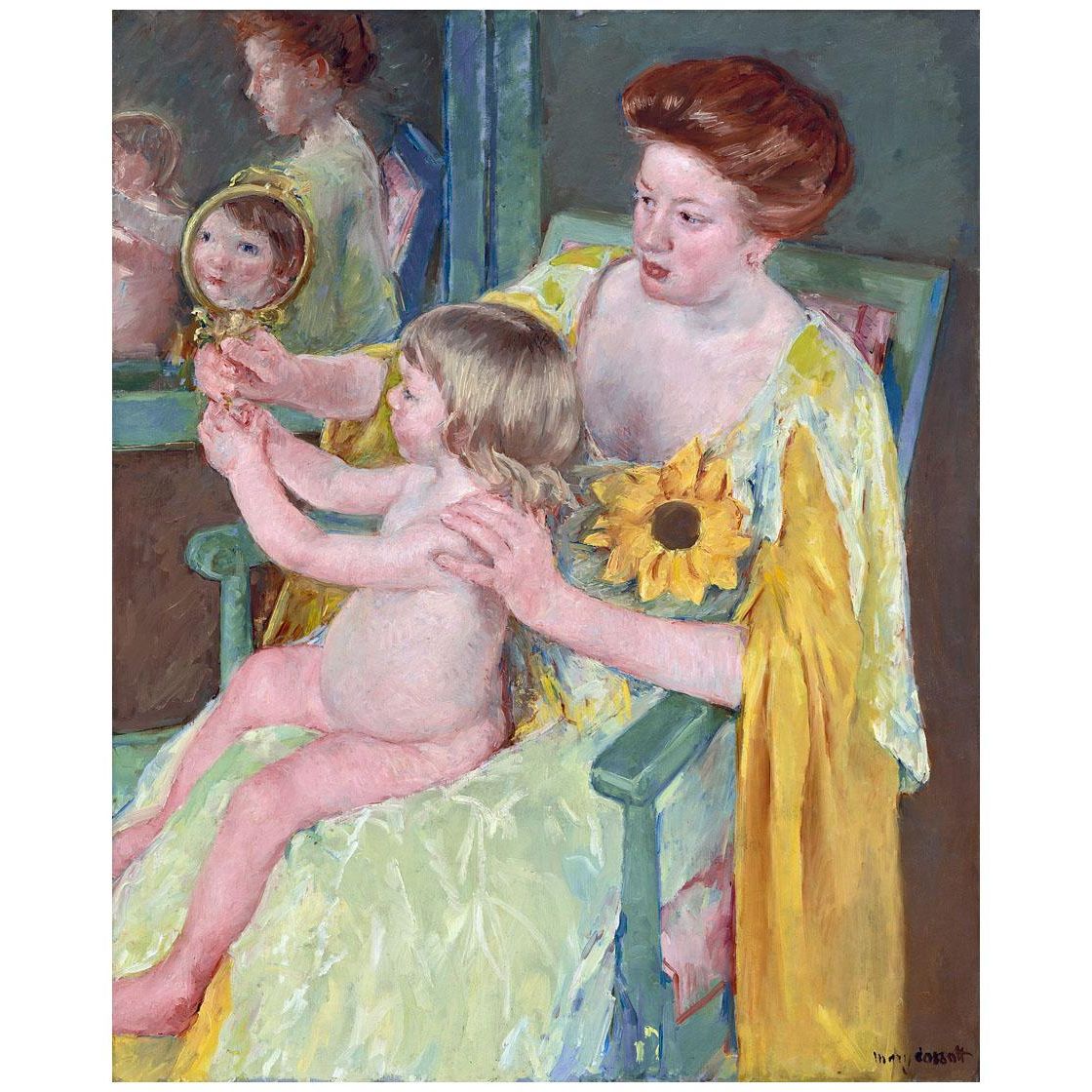 Mary Cassatt. Mother and Child. 1905. National Gallery Washington