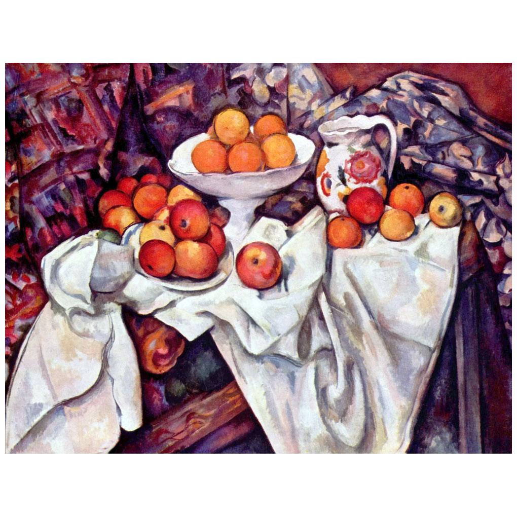 Paul Cezanne. Pommes et oranges. 1890. Musee d’Orsay, Paris