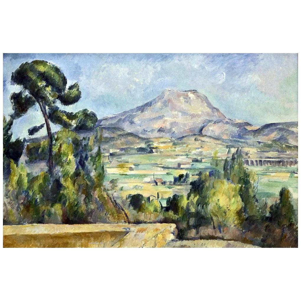 Paul Cezanne. Montagne Sainte-Victoire. 1890. Musee d’Orsay, Paris